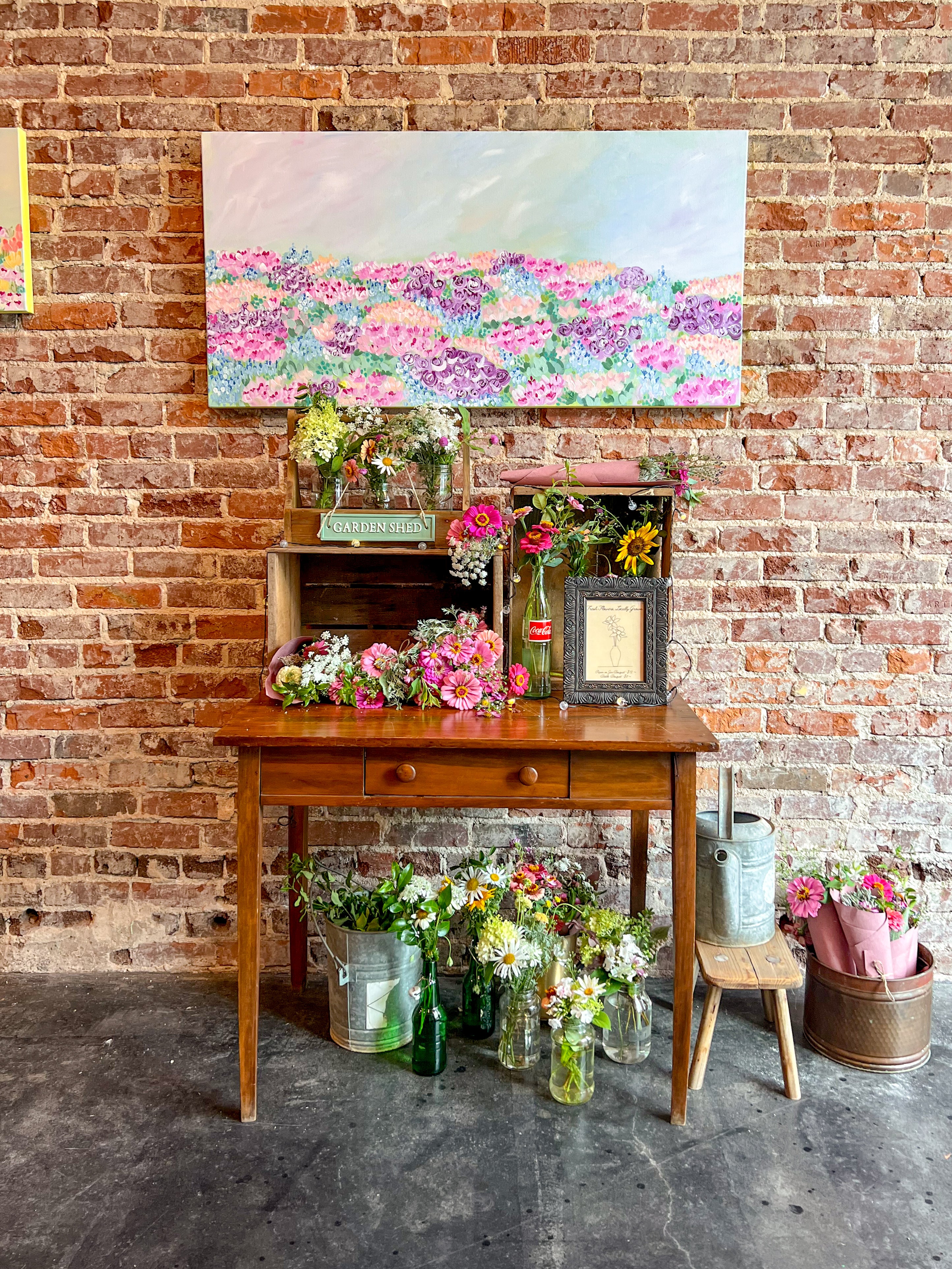 Wildflowers - 24" x 48"