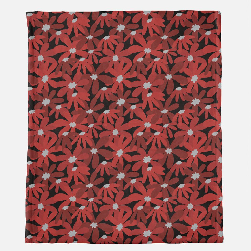 Red Game Day Minky Blanket - 50" x 60" (Ships Directly)
