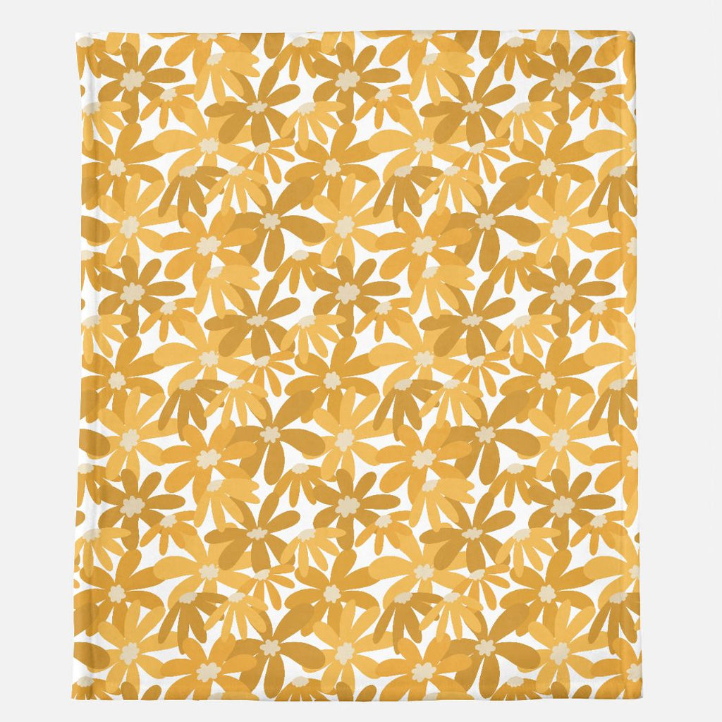 Gold Game Day Minky Blanket - 50" x 60" (Ships Directly)