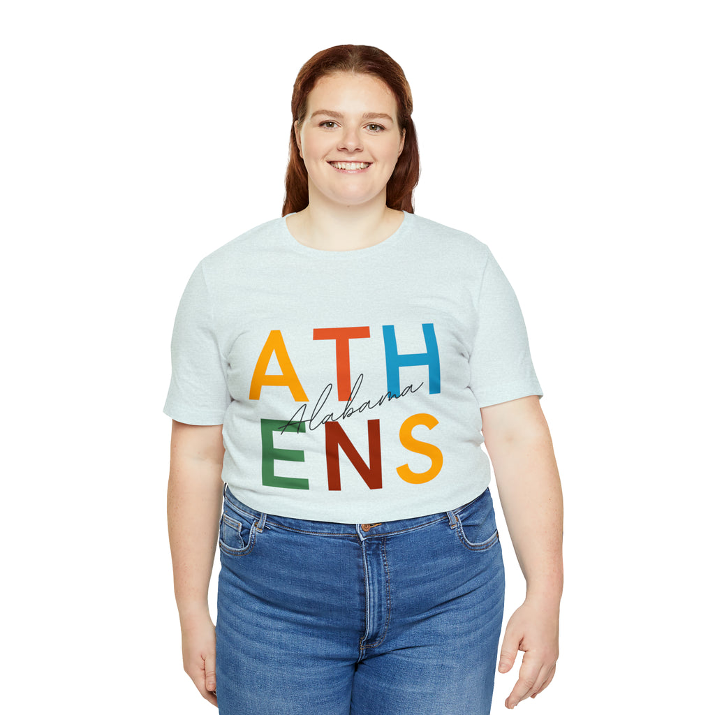 Adult Athens, Alabama T-Shirt - Bright