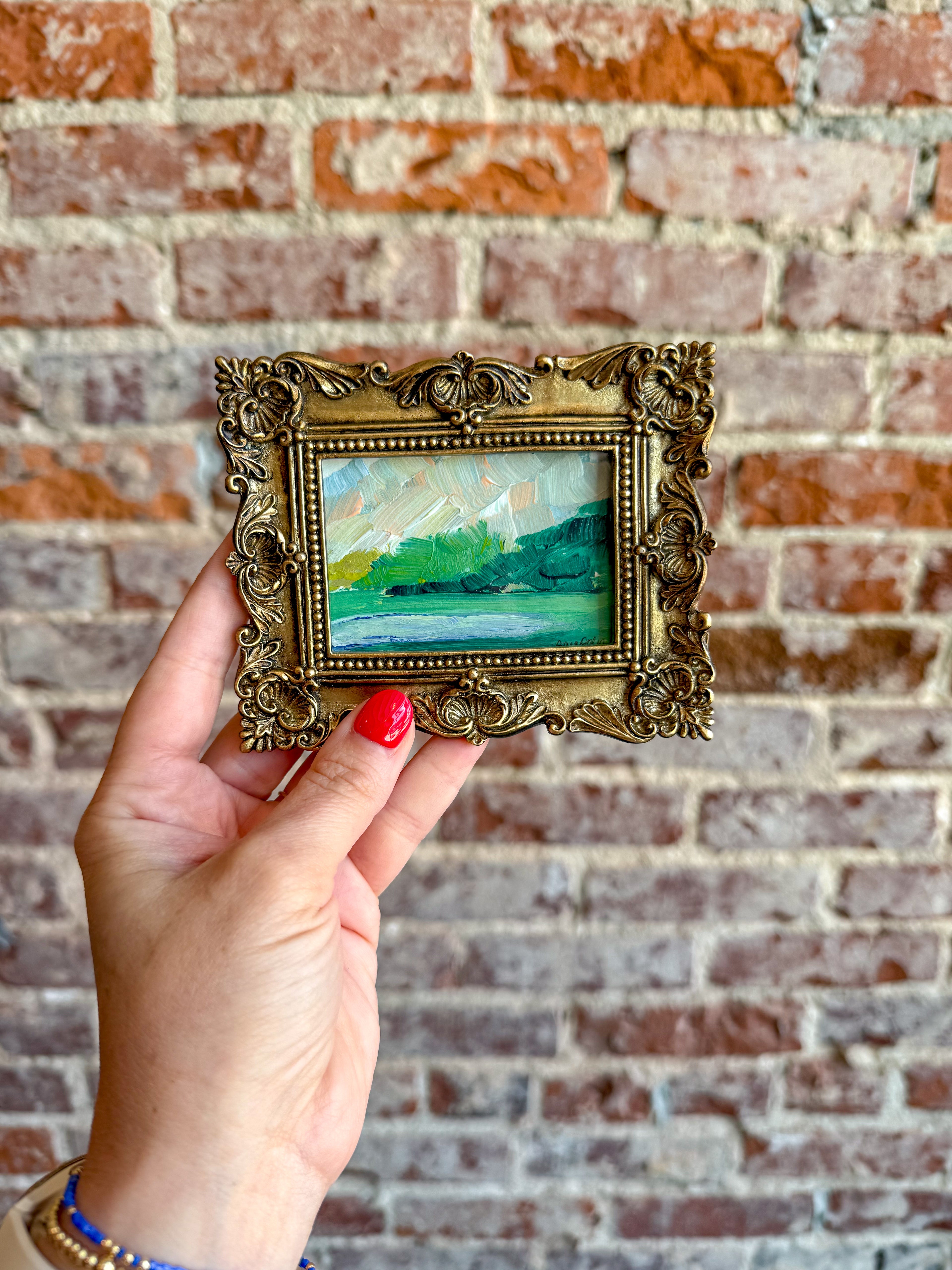 Framed Landscape Mini - Ornate