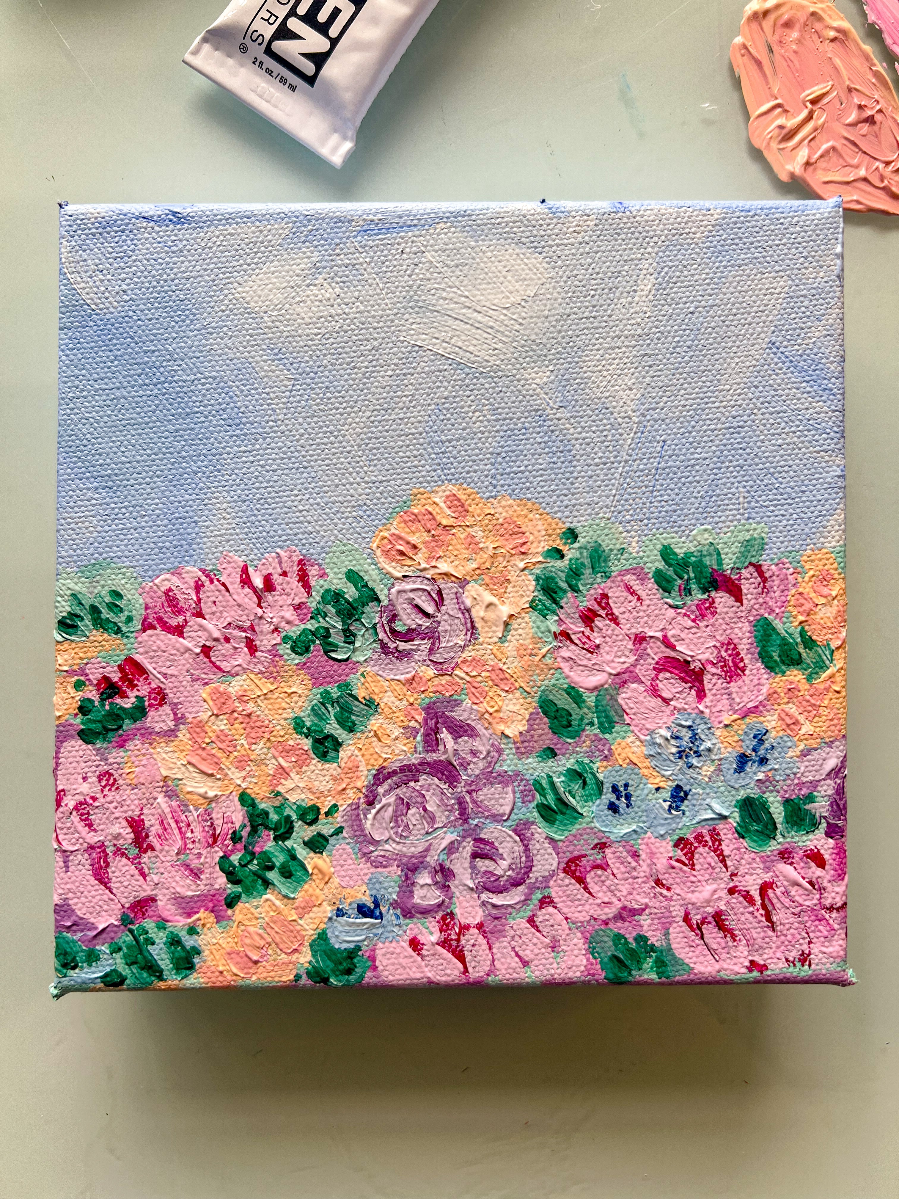 Wildflowers - 6" x 6"