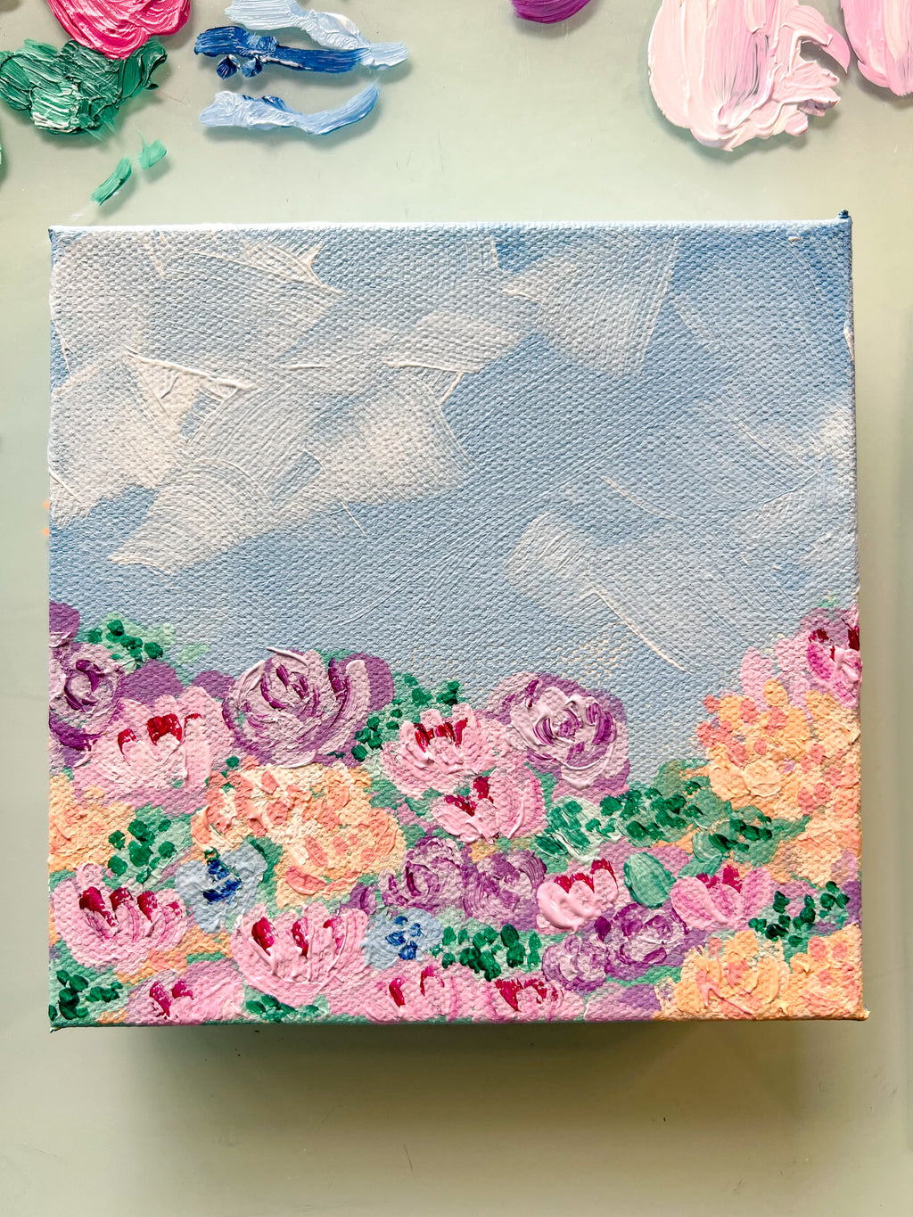 Wildflowers - 6" x 6"