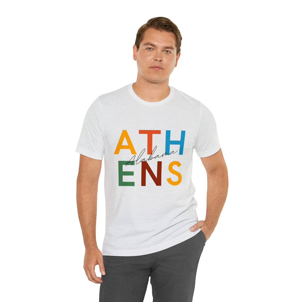 Adult Athens, Alabama T-Shirt - Bright
