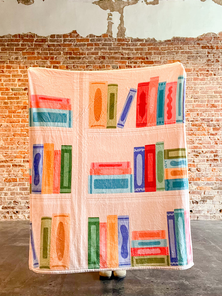 Books Blanket - 50" x 60"
