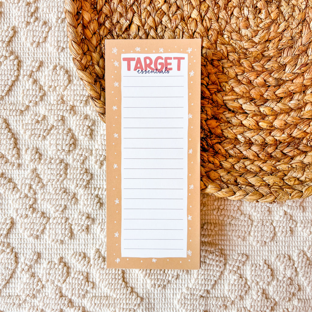Target Essentials Notepad