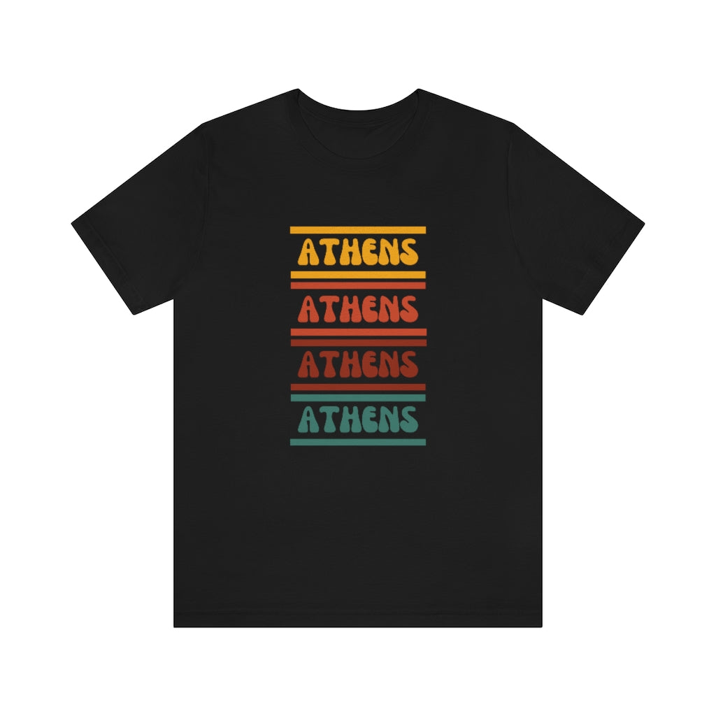 Adult Retro Athens T-Shirt