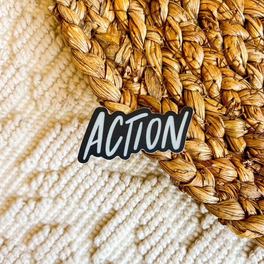 Action - Word of the Year Sticker