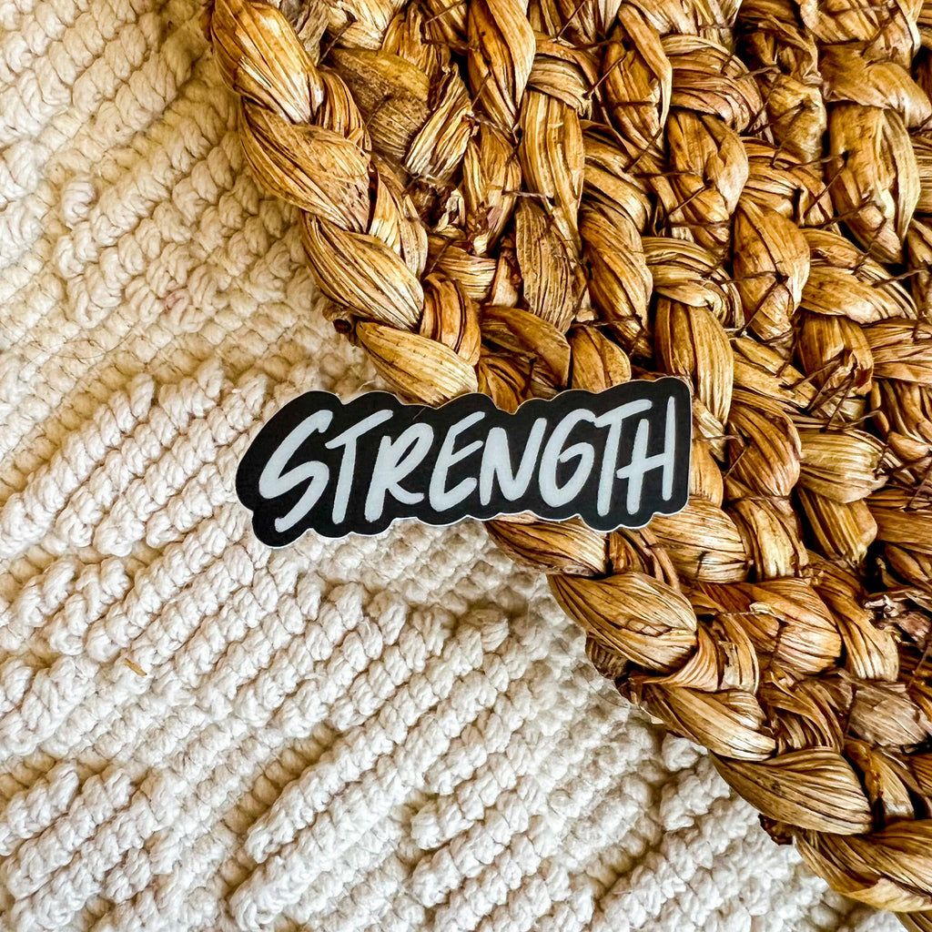 Strength - Word of the Year Sticker