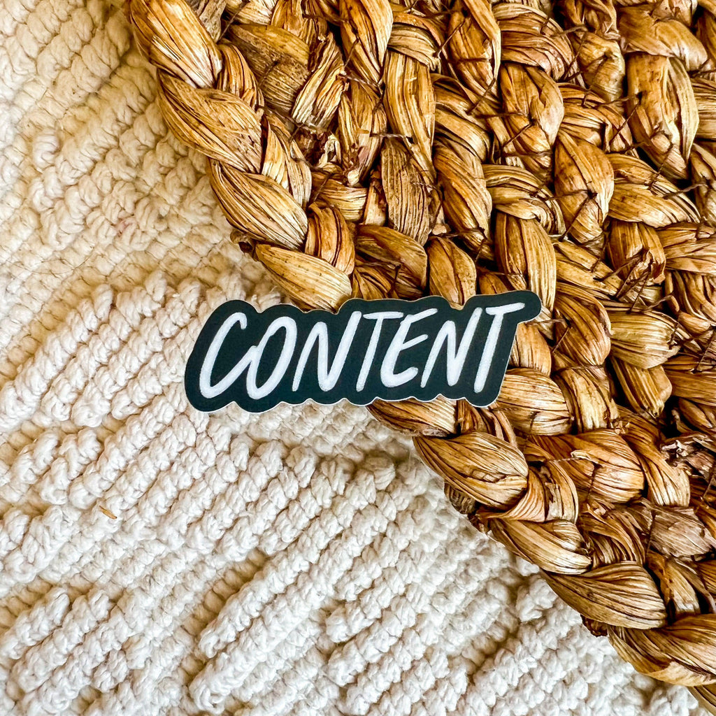 Content - Word of the Year Sticker