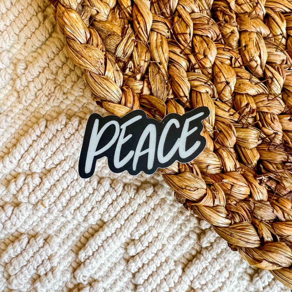 Peace - Word of the Year Sticker