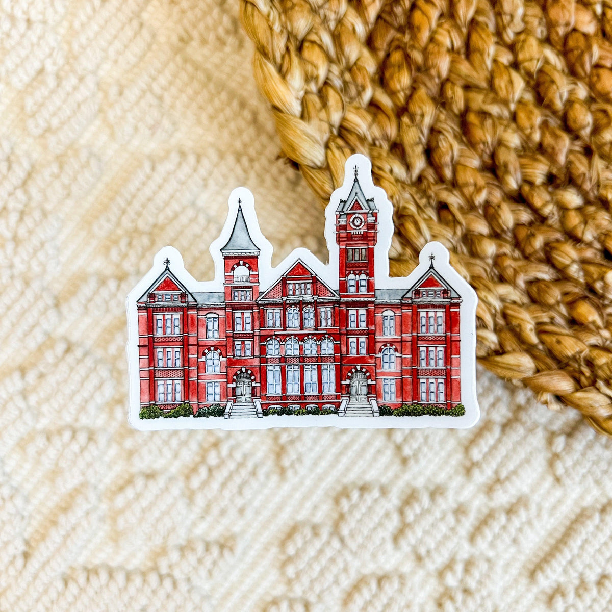 Samford Sticker Samford Hall Sticker | That's SO Art