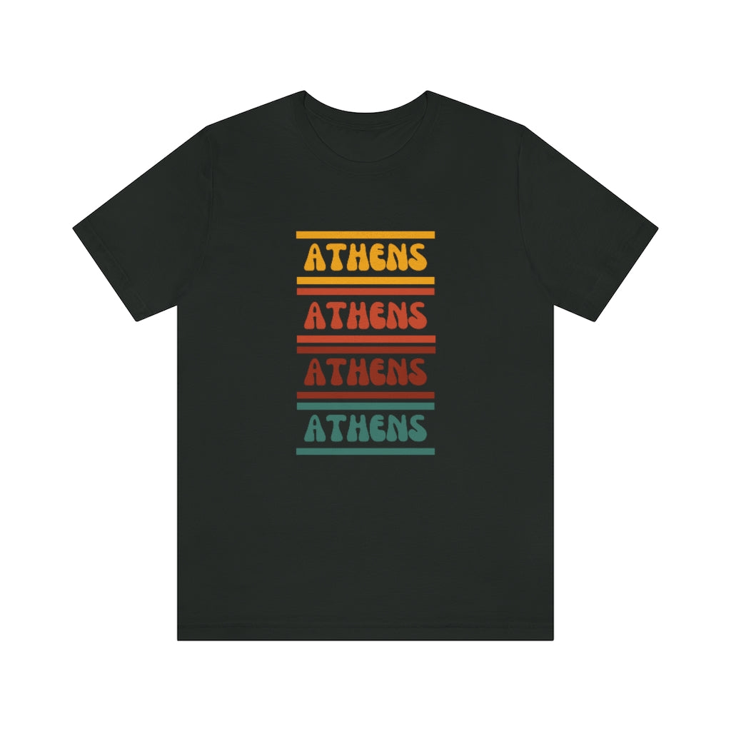 Adult Retro Athens T-Shirt