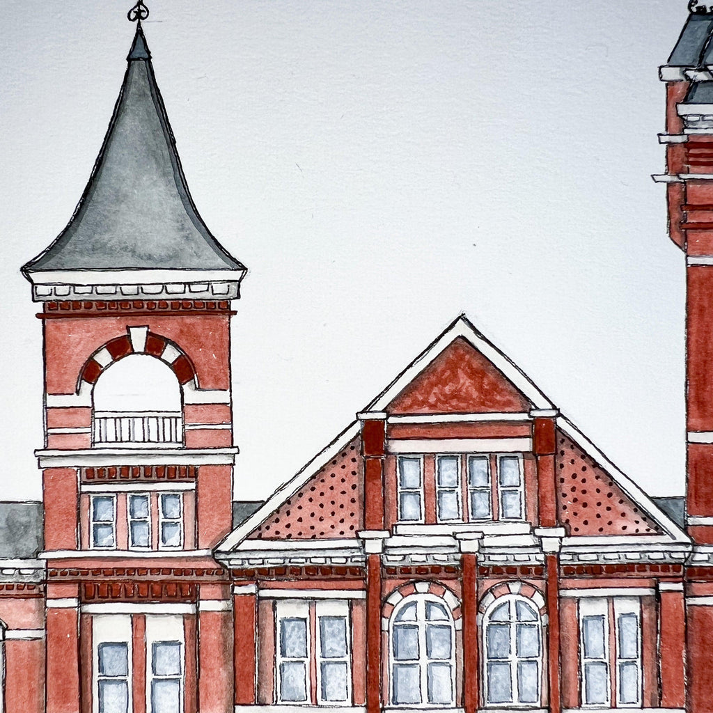 Auburn University Samford Hall Fine Art Print